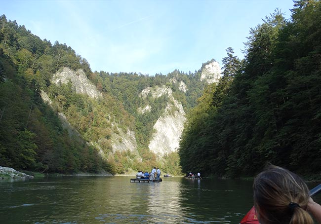 Kajakiem po Dunajcu