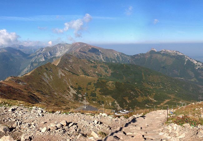 Widok Kasprowy Wierch